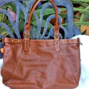 "CRISTIAN Brand"" Womens Vintage Italian Leather Handbag